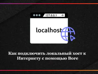 Как подключить локальный хост к Интернету с помощью Bore