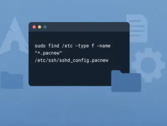 Как работать с файлами .pacnew в Arch Linux