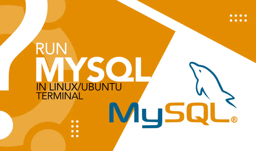 Как выполнять запросы MySQL через терминал Linux