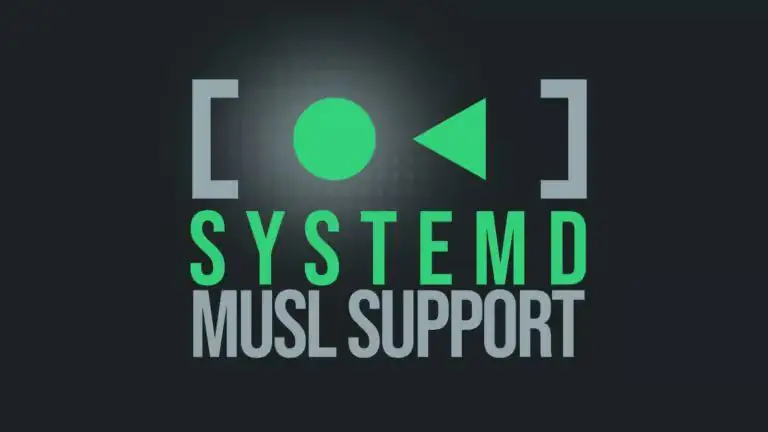 Systemd представляет экспериментальную поддержку musl