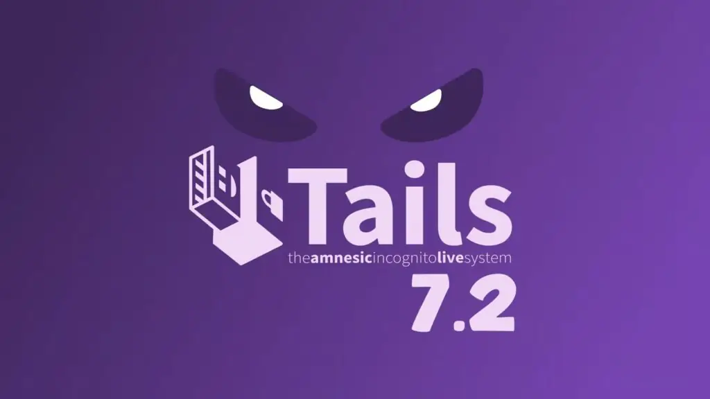 Выпущена версия Tails 7.2 с браузером Tor 15.0 и ядром Linux 6.12 LTS