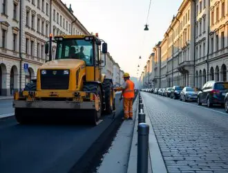 Асфальтирование в Санкт-Петербурге: как информационные технологии меняют дорожную отрасль