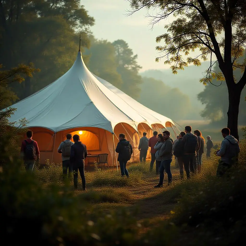 IT-конференция на природе: гайд по созданию инфраструктуры от шатра до Wi-Fi