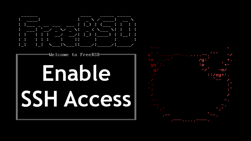 Как настроить и включить SSH в FreeBSD 15