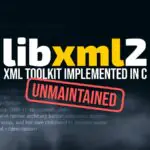 Libxml2 официально прекращает поддерживаться после ухода сопровождающего