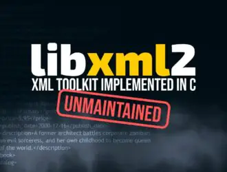 Libxml2 официально прекращает поддерживаться после ухода сопровождающего
