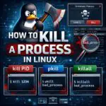 Принудительное завершение процесса в Linux с помощью команд Top, Kill, Pkill, Killall и Xkill