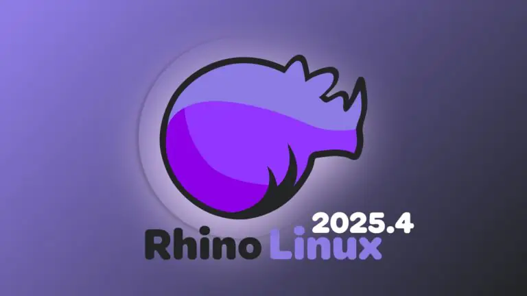 Rhino Linux 2025.4 содержит пакеты Lomiri и обновлённые ядра
