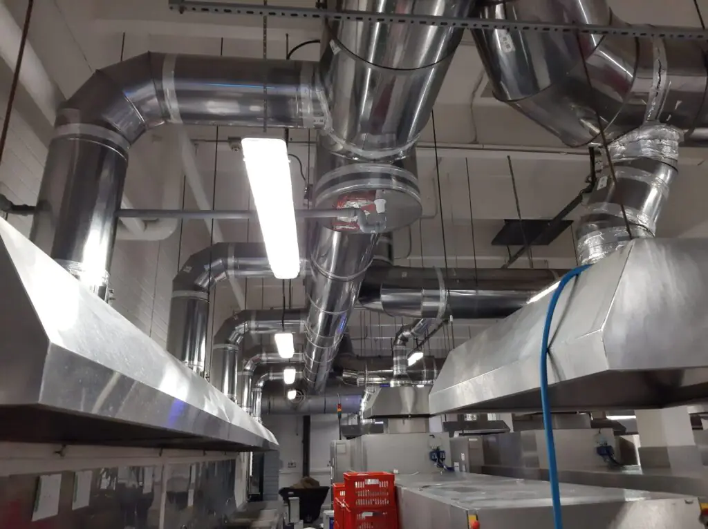 Установка промышленной вентиляции