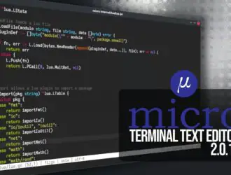 Вышел текстовый редактор Micro 2.0.15 после более чем года разработки