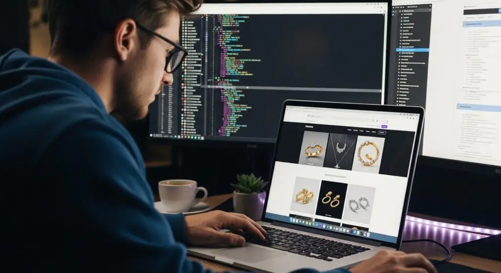 Разработка сайта ювелирного магазина