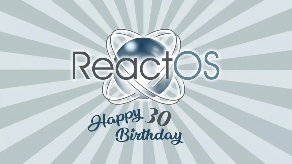 ReactOS отмечает 30-летие стремления к совместимости с Windows