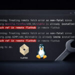 Как исправить ошибку Flatpak «No Such Ref in Remote Flathub» в Linux