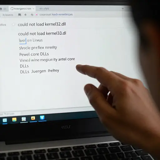Как исправить ошибку Wine «could not load kernel32.dll» в Linux