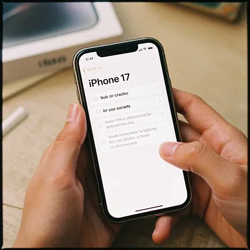 Купить iPhone 17 с рук: риски и гайд по безопасной покупке