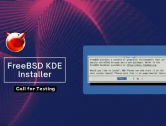 Скрипт для установки рабочего стола FreeBSD KDE готов к тестированию