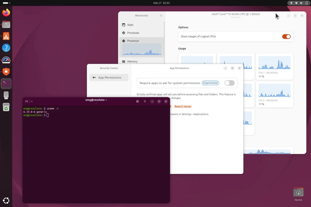 Ubuntu 26.04 отлично себя зарекомендовала