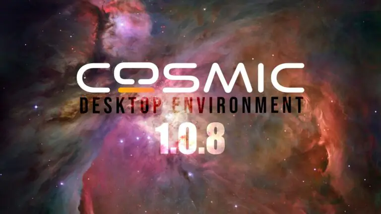 В COSMIC Desktop 1.0.8 улучшено поведение диалоговых окон «Файлы», «Терминал» и «Wi-Fi»