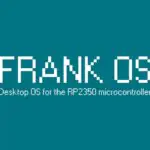 FRANK OS 1.0: Ретро-десктоп в стиле Windows 95 для микроконтроллеров