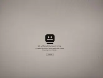 Произошла непредвиденная ошибка в расширениях Gnome