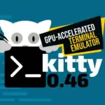 Kitty 0.46 — крупное обновление эмулятора терминала: плавная прокрутка, перетаскивание вкладок и многое другое
