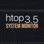 Вышел системный монитор htop 3.5 с экраном обратной трассировки и новыми метриками