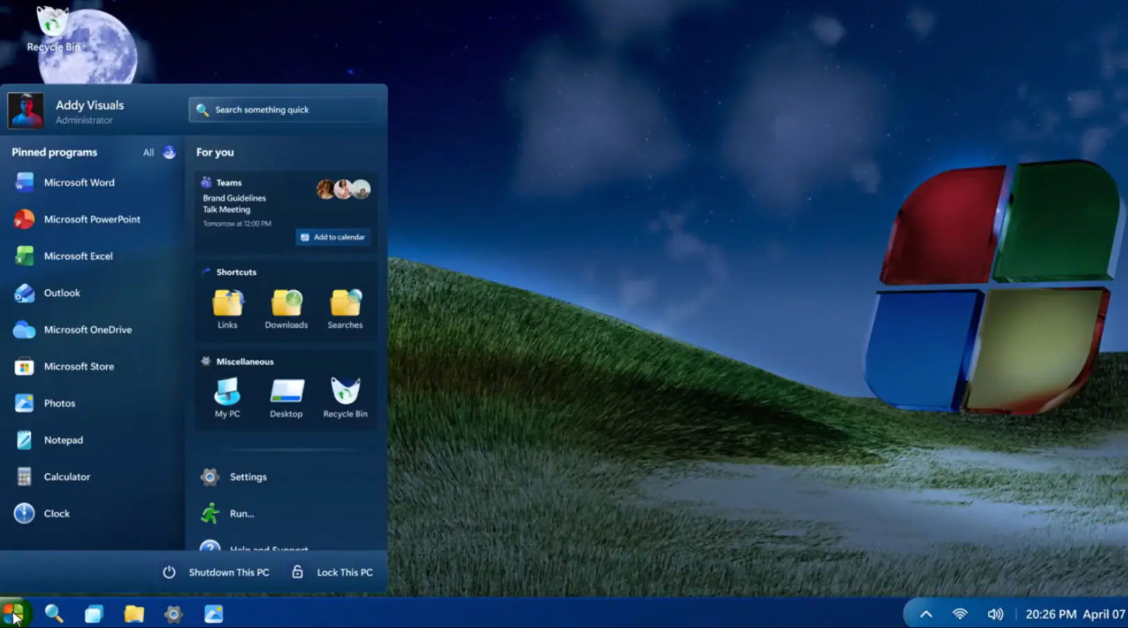 Windows XP Edition 2026: каким мог бы стать Windows 11 с классическим дизайном
