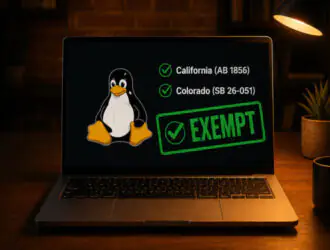 Linux не подпадает под действие новых законов Колорадо и Калифорнии о верификации возраста — и вот почему