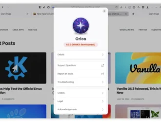 Orion для Linux вышел в публичной бета-версии: новый браузер на WebKitGTK становится серьёзнее