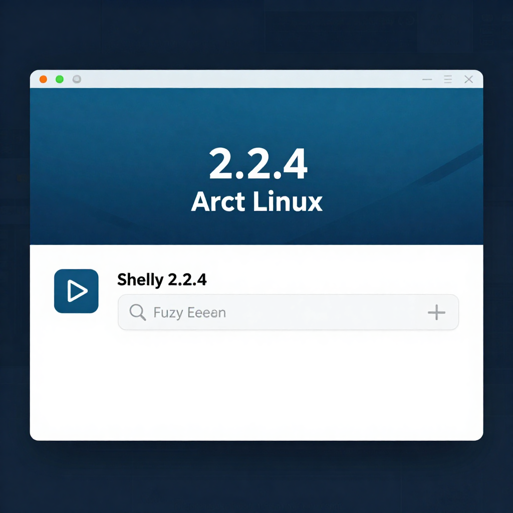 Менеджер пакетов с графическим интерфейсом Shelly 2.2.4 для Arch Linux ...