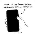 Программа обновления прошивки Fwupd 2.1.3 для Linux добавляет поддержку SHIFT6mq и SHIFTphone 8