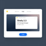 Менеджер пакетов с графическим интерфейсом Shelly 2.3 для Arch Linux повышает производительность