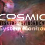 COSMIC Desktop получает собственное приложение для мониторинга системы