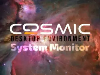 COSMIC Desktop получает собственное приложение для мониторинга системы