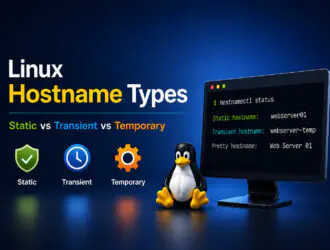 Объяснение типов имен хостов в Linux: статические, переходные и временные