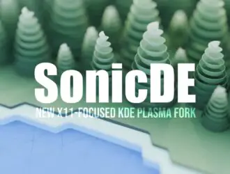 SonicDE — рабочий стол на основе KDE для тех, кто не поддерживает X11