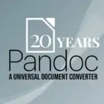 Pandoc отмечает 20-летие в качестве универсального конвертера документов