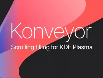 Konveyor добавляет в KDE Plasma прокрутку с разделением на плитки в стиле Niri