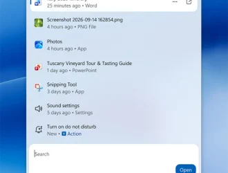 Windows 11 скоро позволит вам управлять своим ПК и телефоном с помощью панели поиска